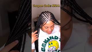 DIY Knotless Braids Tutorial You NEED To Try  NEW HAIRSTYLE [upl. by Mcgean653]