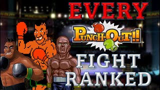 Ranking Every PunchOut Fight Easiest to Hardest [upl. by Vita]