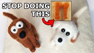 10 Things I Wish I Knew When I Started Needle Felting [upl. by Gati]