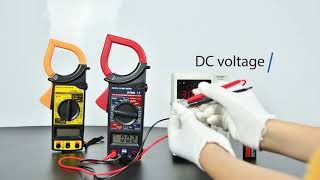 DT266 Digital clamp multimeter for measuring AC and DC voltage AC current and resistance [upl. by Nosa]