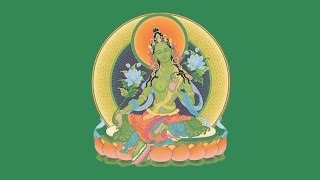 Green Tara Mantra  綠度母 多羅菩薩 心咒 [upl. by Ahsenot]