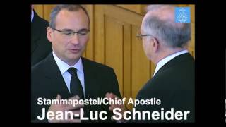 Pfingsten 2013 Ein neuer Stammapostel  Pentecost 2013 A new Chief Apostle [upl. by Nelyaw]