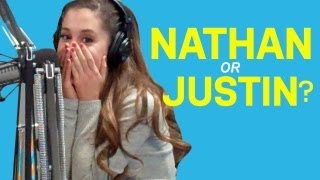 Ariana Grande On Justin Bieber Nathan Sykes Romance Rumors [upl. by Egwan155]