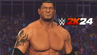 WWE 2K24  Batista Entrance New  Batista 2005 Entrance [upl. by Asirehc]