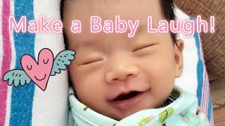 How to Make a OneMonth Old Baby Laugh [upl. by Grosz]