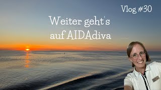 Vlog 30  Weiter geht’s auf AIDAdiva  Gastgeberin Tanz  AIDAdiva [upl. by Battiste]