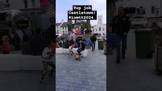 iomtt2024 Castletown showing the other towns how to do it Isle of Man TT races iomtt iomtt2024 [upl. by Ylehsa]