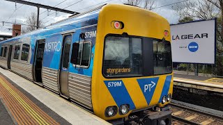 Alstom Comeng from Watergardens to Flinders Street via City Loop [upl. by Duffy368]