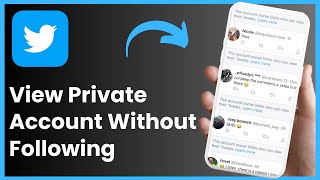 How To View Private Twitter Account Without Following [upl. by Inatirb]