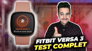 FITBIT VERSA 3  Test complet de la dernière montre connectée Versa ⌚⚡⌚ Meilleure smartwatch 2020 [upl. by Annaynek871]