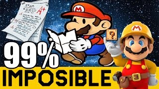 NIVELES 99 IMPOSIBLES 24 EXAMEN PARA SER UN ASIÁTICO  Super Mario Maker en Español  Zeta SSJ [upl. by Einra]