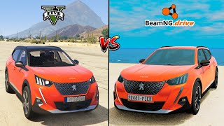 Gta 5 Pogue 2008 Vs Beamngdrive Pogue 2008  WHICH IS BEST [upl. by Aivlys329]