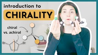 Introduction to Chirality in Organic Chemistry  Chiral vs Achiral and finding Chirality Centers [upl. by Aisac820]