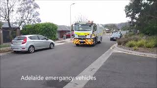 SACFS Iveco Euro Cab leaving from gas bottel fire Morphett Vale CFS [upl. by Laura493]