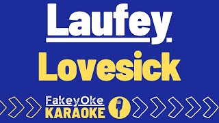 Laufey  Lovesick Karaoke [upl. by Anav350]