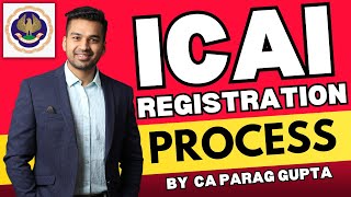 CA Foundation new Course  ICAI Registration Complete process Step by Step Guide  CA Parag Gupta [upl. by Hock431]