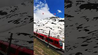 The Glacier Express in Swiss Alps🏔️🇨🇭 [upl. by Ecire]