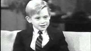 Macaulay Culkin 1991 Interview [upl. by Ardnued]