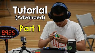 3x3 Blindfolded 3Style Tutorial Part 1  Pure Commutators [upl. by Aineles]