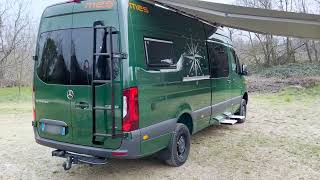 Mercedes Sprinter 4x4  Camperizzato [upl. by Ivett]