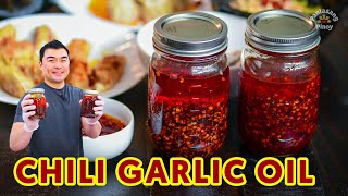 Chili Oil 2 Ways  Chili Garlic Oil [upl. by Notsew]