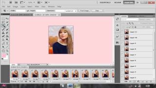 How To Crop A GIF Into a Specific Size  Photoshop [upl. by Ellery514]