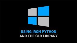 How to Work With Office Applications in Iron Python [upl. by Ydollem]