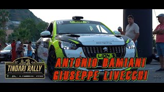 Tindari Rally 2023  Antonio DamianiGiuseppe Livecchi Peugeot 208 [upl. by Schug]