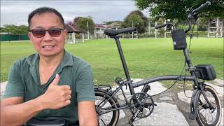 LIOW VIDEO 1st Ride On The Liaoge Trifold Bike 辽哥三折自行车 [upl. by Stedman]