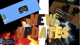 ALL NEW UPDATES IN SLAYERS UNLEASHED NEW CODES AND MORE [upl. by Allimaj344]