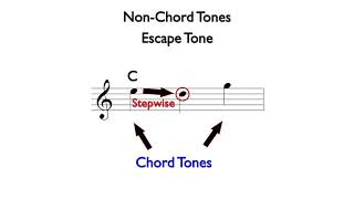 Non Chord Tones 2 Escape Tones and Appoggiaturas [upl. by Englebert35]