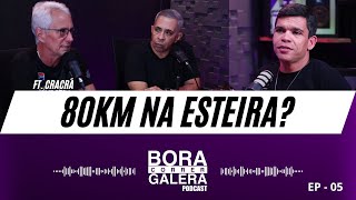 80KM NA ESTEIRA  PODCAST BORA CORRER GALERA 9 [upl. by Enej]