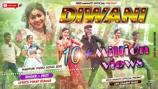 DIWANI  निक्की महतो  Nagpuri blockbuster  Dance video  Singerpriti  Nikki Mahato [upl. by Pooi]