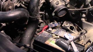 Automotive Battery Terminal Replacement  Volvo 850 Turbo [upl. by Airpac]