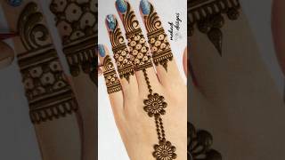 Raksha Bandhan Special Mehndi DesignEasy Mehndi DesignMandhi DigeneFull Hand MehndiSimple Mehndi [upl. by Torin]