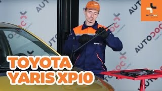 Så byter du torkarblad fram på TOYOTA YARIS XP10 GUIDE  AUTODOC [upl. by Ativ]