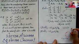 GCM02 Vector algebra and vector calculus [upl. by Anitteb]