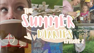 summer diaries ep 2  baking with Faith tea parties and an audition [upl. by Celestyna90]