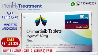 OsimertinibTagrisso Tablets 80mg [upl. by Eliot]