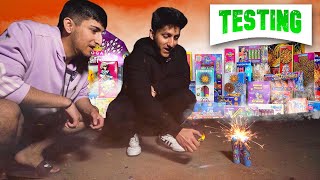 Testing Diwali Stash 2023  All New Crazy Crackers 😍 [upl. by Alyss]