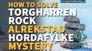 Torghatten Rock Assassins Creed Valhalla Hordafylke Cairn Puzzle Mystery [upl. by Willms728]