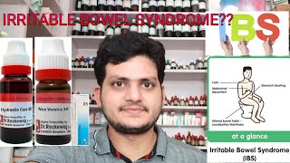 Irritable bowel syndrome Homeopathic medicine for irritable bowel syndrome explain [upl. by Oahc770]