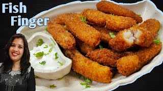 Fish Finger Recipe  Crispy Fish Fingers Recipe  Restaurant Style Fish Fingers  Fish Fry Recipe [upl. by Marlena]