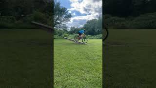 Teeter totter mtb feature subscribe mtb bicycle mtbnation mountainbike bikelife bikes jumps [upl. by Ardel]