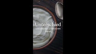 Was ist der Unterschied zwischen türkischen und griechischen Joghurt💡 [upl. by Ultann745]