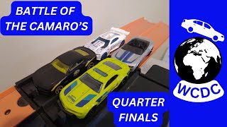 BATTLE OF THE CAMAROS  Quarter Finals Will the DeeGees Ds and Gs be Stayin Alive Hotwheels [upl. by Koblick]