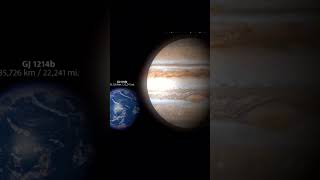 Comparación de tamaños de exoplanetas En este video compararemos los tamaños de los exoplanetas [upl. by Ekusoyr3]