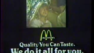 1977 McDonalds Fries quotSummer Campquot TV Commercial [upl. by Yeltihw]