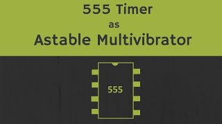 555 Timer as Astable Multivibrator Working Design and Derivations [upl. by Artined]