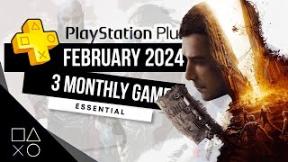 PlayStation Plus Essential February 2024 Monthly Games  PS Plus February 2024 [upl. by Demahum]